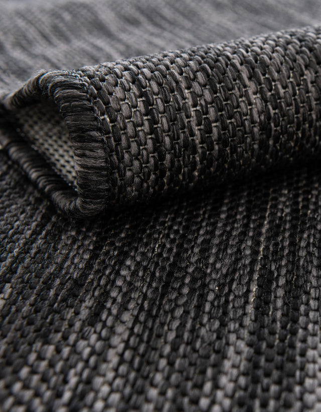 Black and White 9' x 12' Outdoor Modern Rectangle Area Rug Weather Resistant for Patio, Deck, Terrace, Balcony, Porch 100% Polypropylene Modern Outside Carpet for Sale at Rug Engine