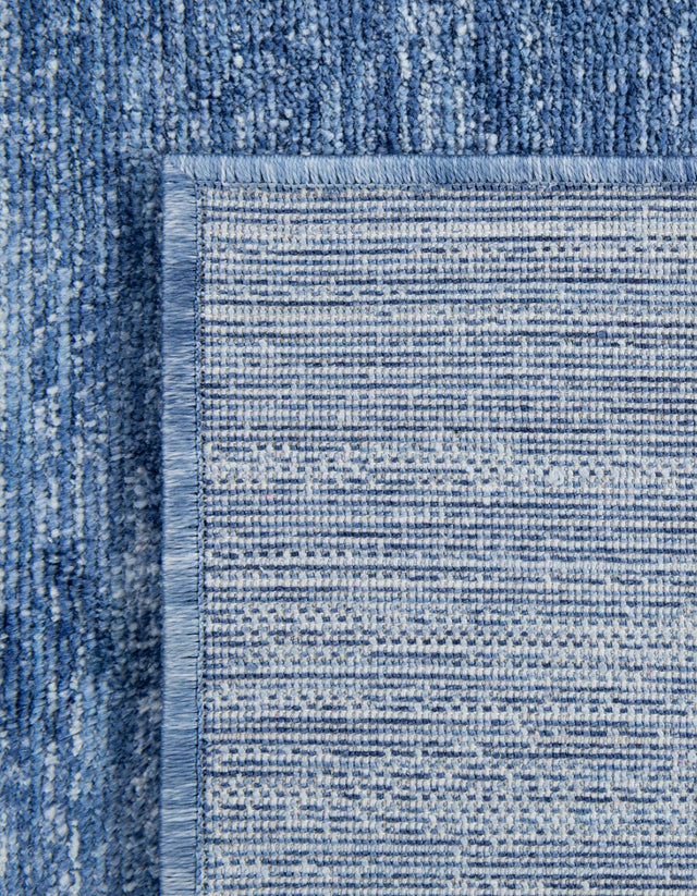 Navy Blue 9' x 12' Gabbeh Rectangle Area Rug 100% Polyester (Space-Dyed Yarn) Stylish Contemporary Carpet for Home Interior Design for Sale at Rug Engine
