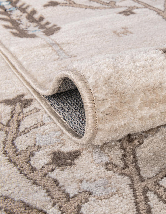 Beige 2' 7 x 10' Laguna Runner Area Rug 100% Polypropylene Modern Contemporary Carpet for Bedrooms, Living Room, Dining, Office for Sale at Rug Engine