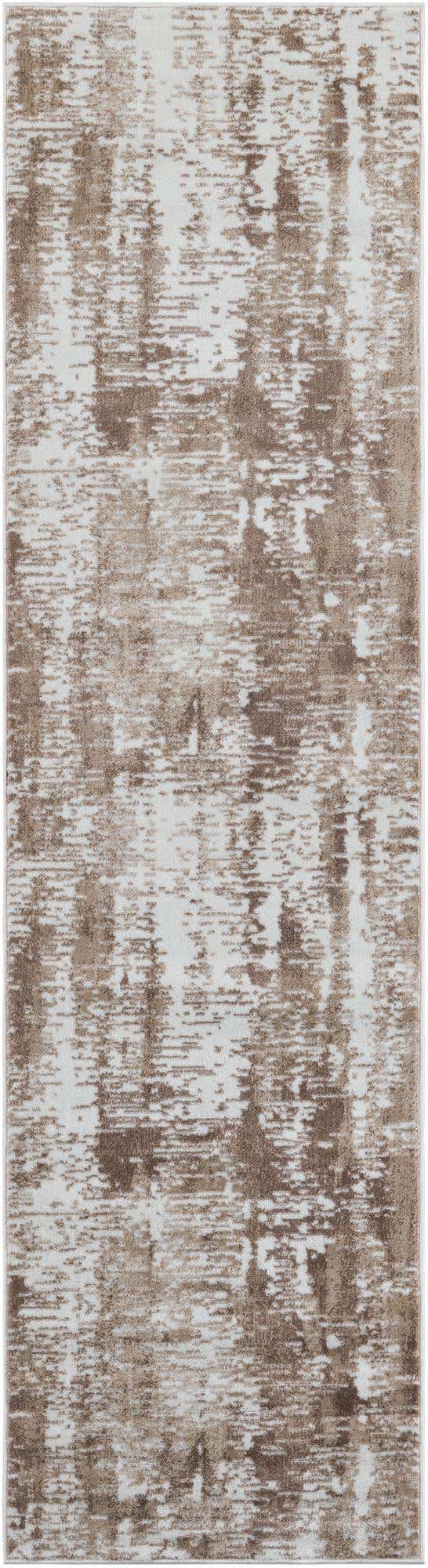 Ivory 2' 7 x 10' Laguna Runner Area Rug 100% Polypropylene Modern Contemporary Carpet for Bedrooms, Living Room, Dining, Office for Sale at Rug Engine