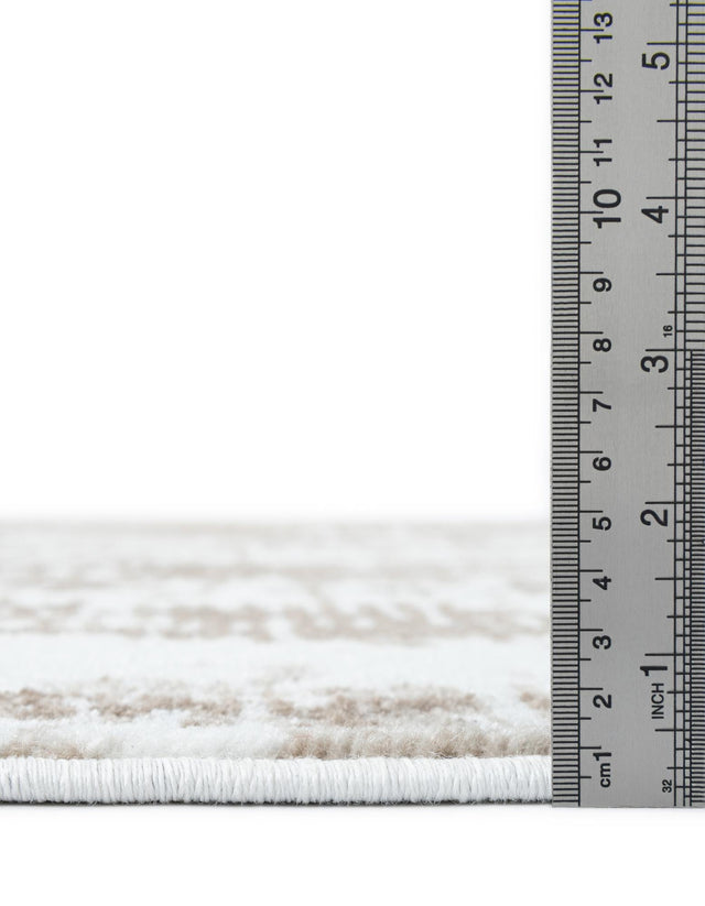 Ivory 3' 1 x 5' 3 Laguna Rectangle Area Rug 100% Polypropylene Modern Contemporary Carpet for Bedrooms, Living Room, Dining, Office for Sale at Rug Engine