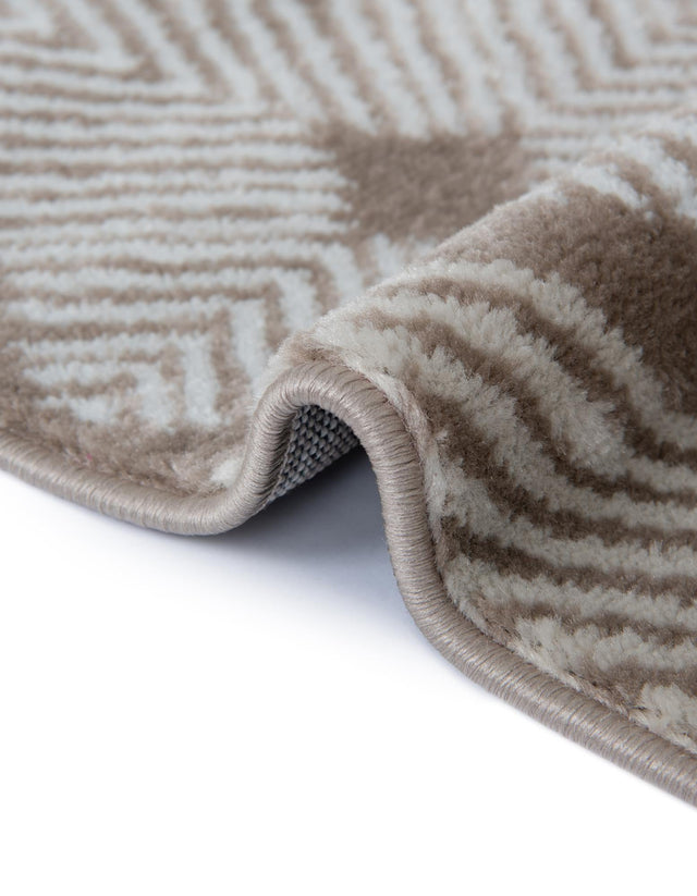Ivory and Yellow 9' x 12' Laguna Rectangle Area Rug 100% Polypropylene Modern Contemporary Carpet for Bedrooms, Living Room, Dining, Office for Sale at Rug Engine