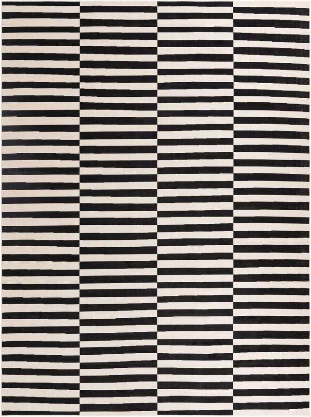 Black 12' x 16' 1 Williamsburg Rectangle Area Rug 100% Polypropylene With Cotton Backing Durable Easy Clean Stain Resistant Carpet for Sale at Rug Engine