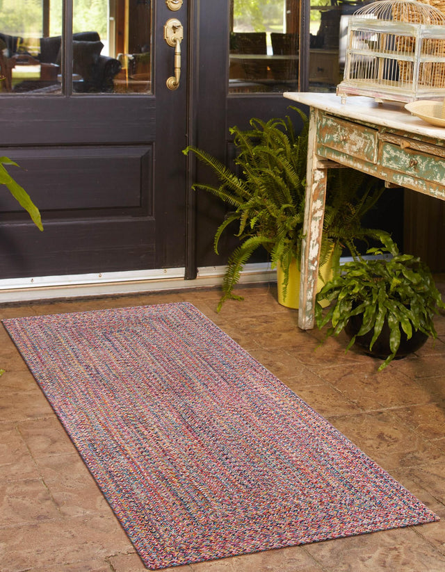 Washable Multicolor 2' x 6' 1 Eco Verse Indoor Outdoor Washable Runner Area Rug Easy to Clean Stain Resistant & Durable Weather Resistant for Patio, Deck, Terrace, Balcony, Porch 100% PET Polyester (Recycled Plastic Bottles) for Sale at Rug Engine