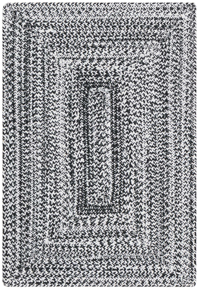 Washable Black and White 2' 2 x 3' 1 Eco Verse Indoor Outdoor Washable Rectangle Area Rug Easy to Clean Stain Resistant & Durable Weather Resistant for Patio, Deck, Terrace, Balcony, Porch 100% PET Polyester (Recycled Plastic Bottles) for Sale at Rug Engine