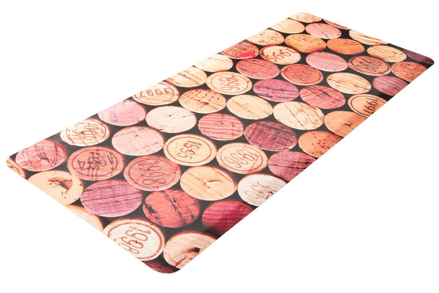 Anti-Fatigue Multicolor 2' x 5' Comfort Standing Mat Runner Area Rug for Kitchen, Bath, Laundry Room, Office Colorful PVC Durable Non-Slip Water Resistant Spill Proof Rug Thick Rubber for Sale at Rug Engine