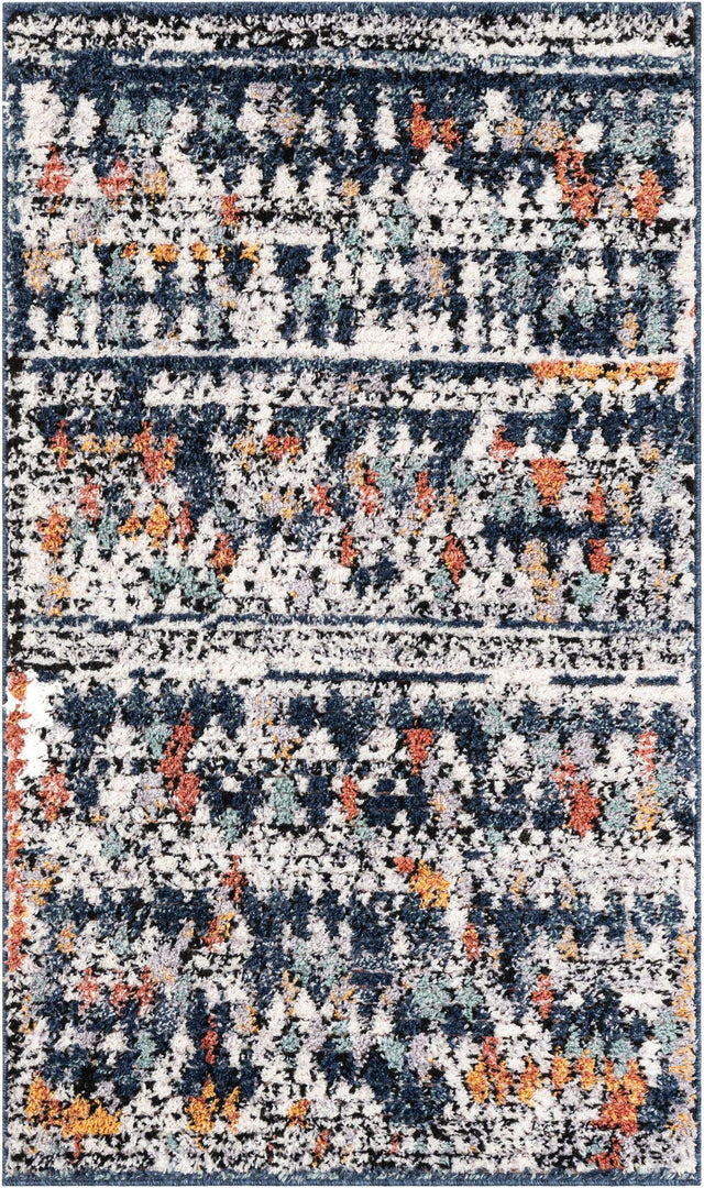 Multicolor 3' 3 x 5' 3 Morocco Rectangle Area Rug 100% Polyester Traditional Classic Carpet for Moroccan Inspired Interior Design Home Decor for Sale at Rug Engine