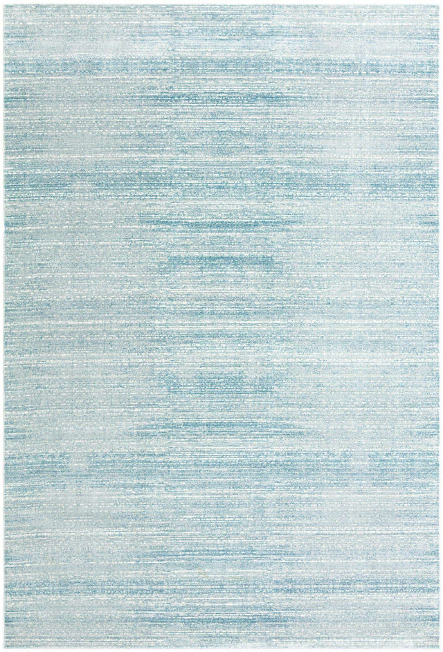 Turquoise 7' 1 x 10' Jill Zarin Uptown Rectangle Area Rug 70% Polypropylene & 30% Polyester Contemporary Carpet for Living, Dining, Office, Bedroom for Sale at Rug Engine