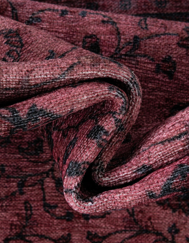 Antique Red 5' 1 x 7' 10 Boutique Rectangle Area Rug Chenille Polyester Cotton Traditional Oriental Inspired Classical Carpet for Living Rooms Dining Office Space Interior Design for Sale at Rug Engine