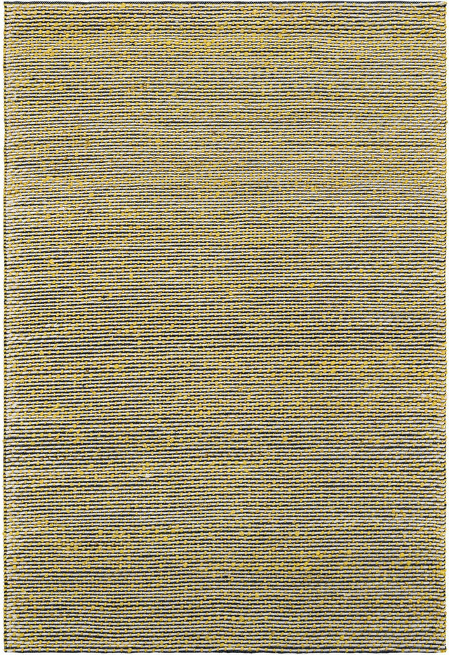 Yellow and Navy 6' 1 x 9' Seaside Pearl Jute Rectangle Area Rug 60% Jute & 40% Wool All Natural Coastal Mood Carpet for Eco Friendly Home Interior Design for Sale at Rug Engine