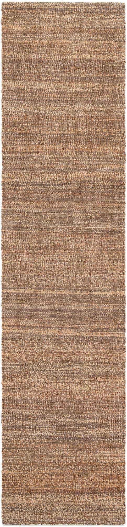 Sepia Brown 2' 7 x 12' Palm Beach Jute Runner Area Rug All Natural Eco-Friendly Carpet for Modern Minimalist Interior Design Home Decorating for Sale at Rug Engine