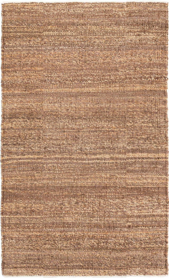 Sepia Brown 3' 1 x 5' 1 Palm Beach Jute Rectangle Area Rug All Natural Eco-Friendly Carpet for Modern Minimalist Interior Design Home Decorating for Sale at Rug Engine