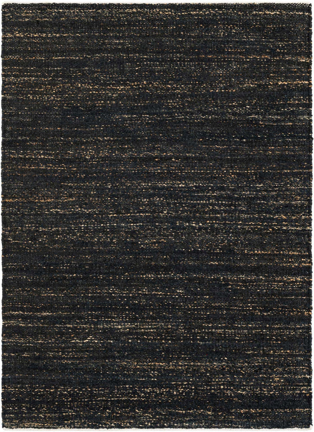Midnight Denim Blue 4' 1 x 6' 1 Palm Beach Jute Rectangle Area Rug All Natural Eco-Friendly Carpet for Modern Minimalist Interior Design Home Decorating for Sale at Rug Engine