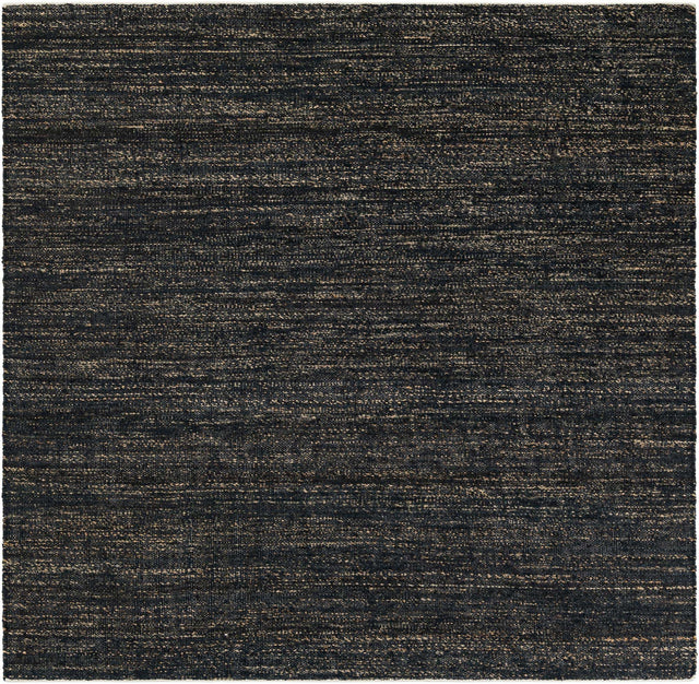 Midnight Denim Blue 7' 10 x 7' 10 Palm Beach Jute Square Area Rug All Natural Eco-Friendly Carpet for Modern Minimalist Interior Design Home Decorating for Sale at Rug Engine