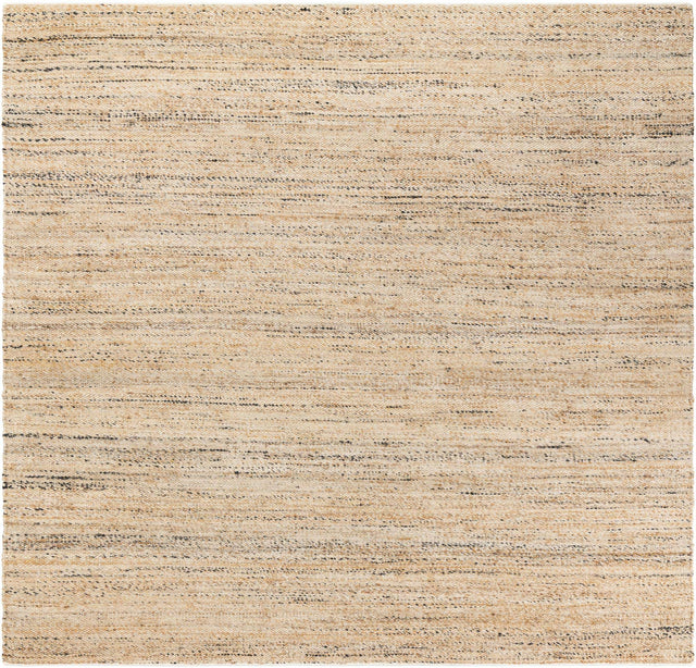 Palomino Ivory 7' 10 x 7' 10 Palm Beach Jute Square Area Rug All Natural Eco-Friendly Carpet for Modern Minimalist Interior Design Home Decorating for Sale at Rug Engine
