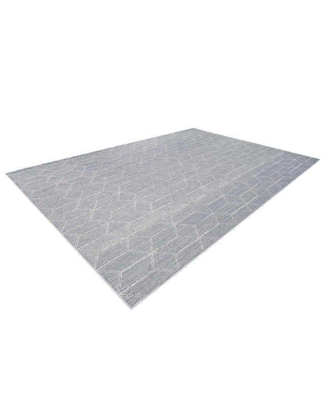 Light Blue 10' x 14' 1 Symphony Outdoor Rectangle Area Rug Weather Resistant for Patio, Deck, Terrace, Balcony, Porch Durable Outside Carpet for Sale at Rug Engine