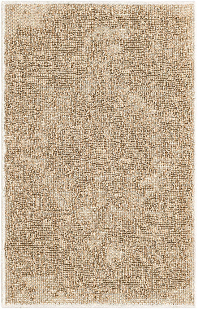 Beige 2' x 3' 1 Symphony Outdoor Rectangle Area Rug Weather Resistant for Patio, Deck, Terrace, Balcony, Porch Durable Outside Carpet for Sale at Rug Engine