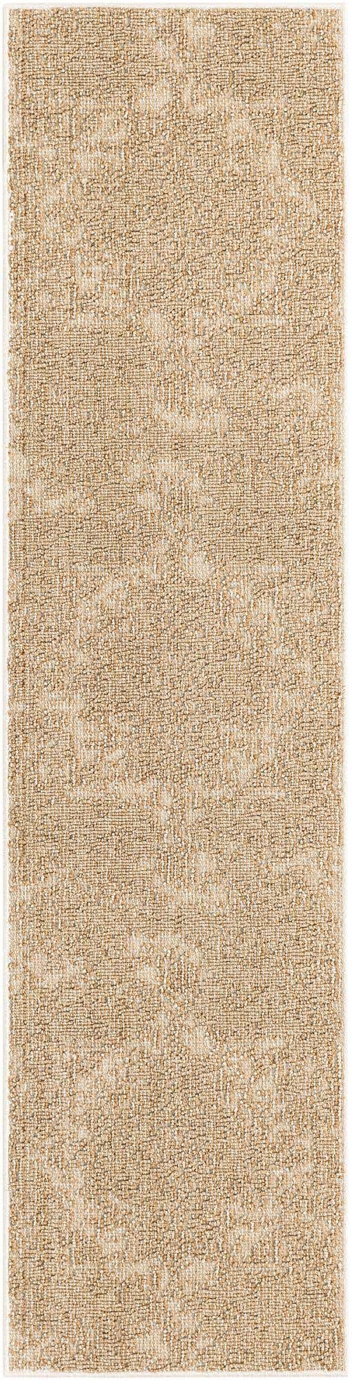 Beige 2' x 8' Symphony Outdoor Runner Area Rug Weather Resistant for Patio, Deck, Terrace, Balcony, Porch Durable Outside Carpet for Sale at Rug Engine