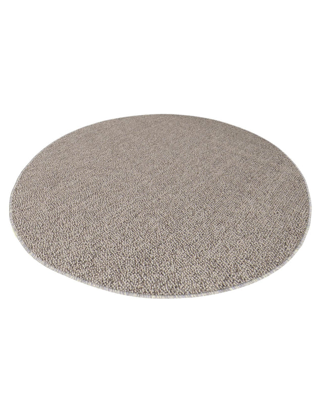 Light Gray 5' 3 x 5' 3 Symphony Outdoor Round Area Rug Weather Resistant for Patio, Deck, Terrace, Balcony, Porch Durable Outside Carpet for Sale at Rug Engine