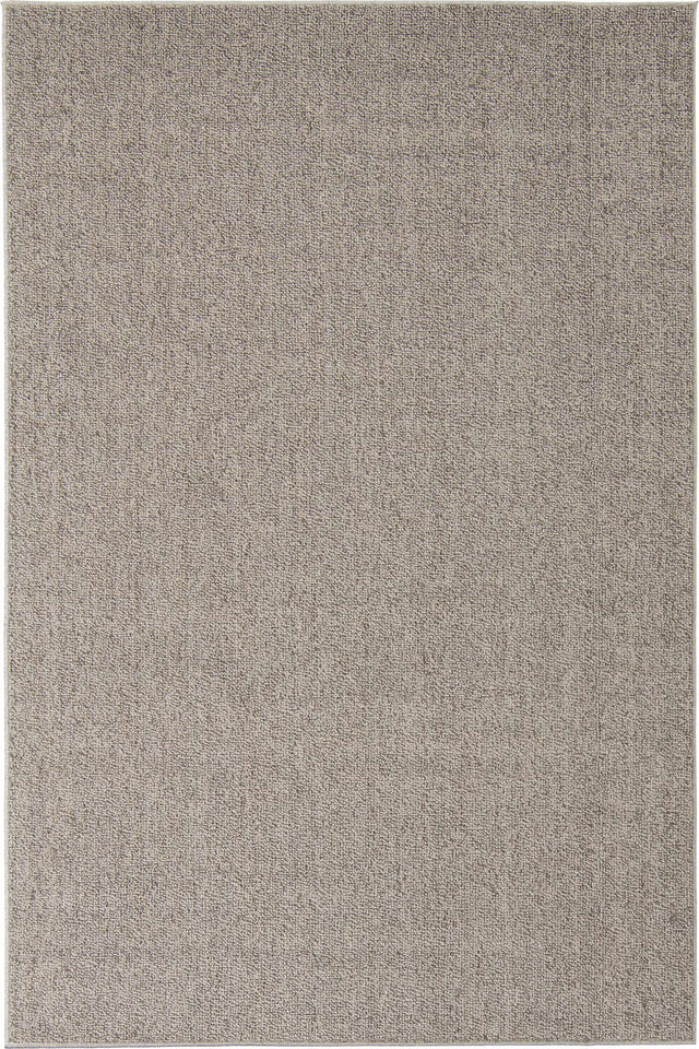 Light Gray 6' 1 x 9' Symphony Outdoor Rectangle Area Rug Weather Resistant for Patio, Deck, Terrace, Balcony, Porch Durable Outside Carpet for Sale at Rug Engine