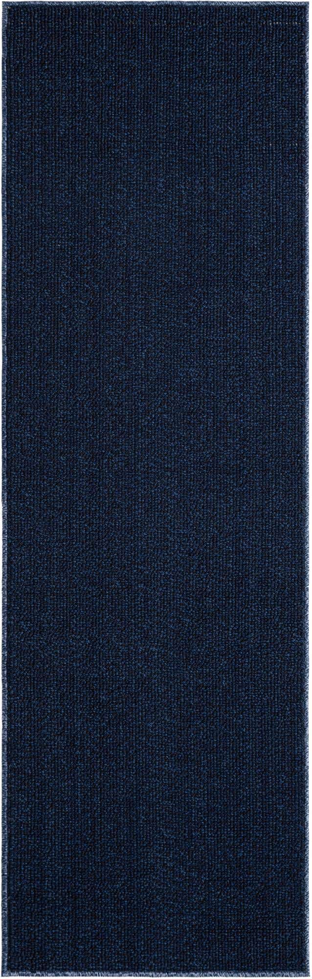 Navy Blue 2' x 6' 1 Symphony Outdoor Runner Area Rug Weather Resistant for Patio, Deck, Terrace, Balcony, Porch Durable Outside Carpet for Sale at Rug Engine