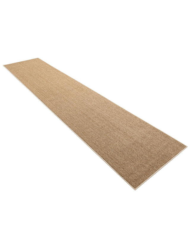 Beige 2' 7 x 12' Symphony Outdoor Runner Area Rug Weather Resistant for Patio, Deck, Terrace, Balcony, Porch Durable Outside Carpet for Sale at Rug Engine