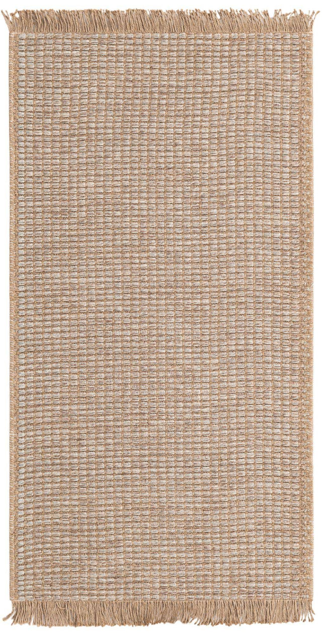 Gray 2' x 4' 1 Cottage Farm Runner Area Rug Jute Carpet Mat for Living Rooms, Dining, Office, Dorms for Sale at Rug Engine
