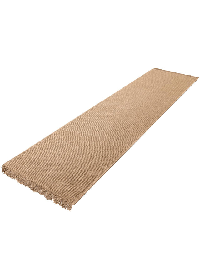 Natural 2' 7 x 10' Cottage Farm Runner Area Rug Jute Carpet Mat for Living Rooms, Dining, Office, Dorms for Sale at Rug Engine