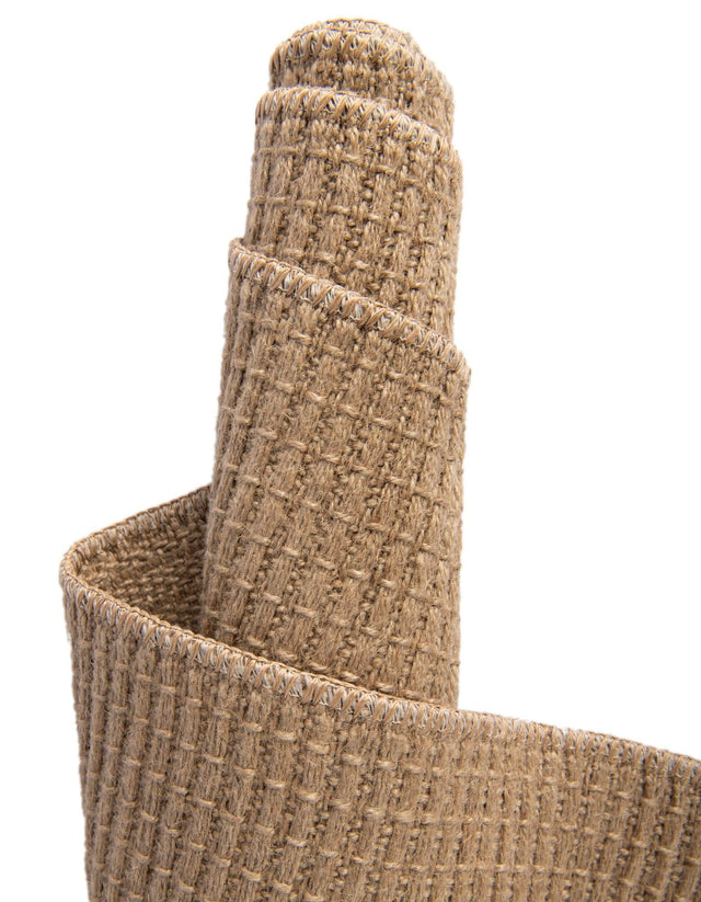 Natural 7' 10 x 7' 10 Cottage Farm Square Area Rug Jute Carpet Mat for Living Rooms, Dining, Office, Dorms for Sale at Rug Engine