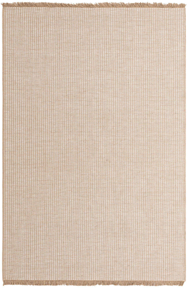 Ivory 6' 1 x 9' Cottage Farm Rectangle Area Rug Jute Carpet Mat for Living Rooms, Dining, Office, Dorms for Sale at Rug Engine