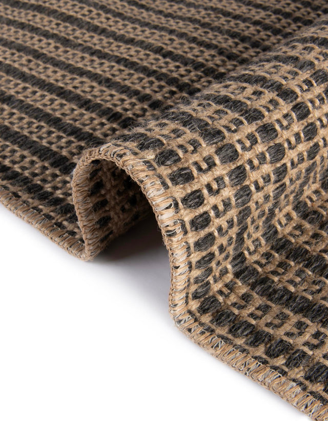 Charcoal 7' 10 x 10' Cottage Farm Rectangle Area Rug Jute Carpet Mat for Living Rooms, Dining, Office, Dorms for Sale at Rug Engine