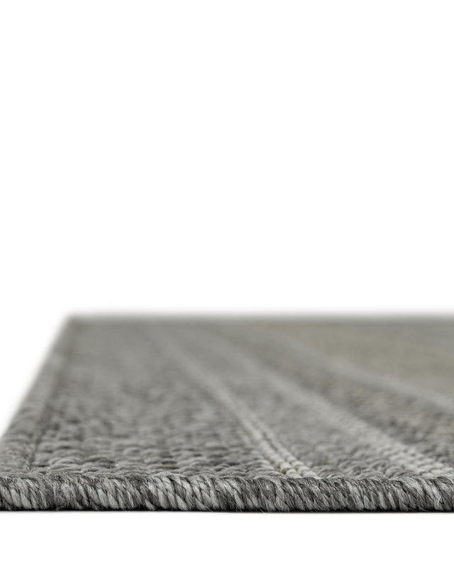 Gray 7' 10 x 10' Outdoor Trellis Rectangle Area Rug Weather Resistant for Patio, Deck, Terrace, Balcony, Porch Geometric Design Water Safe Outside Carpet for Sale at Rug Engine