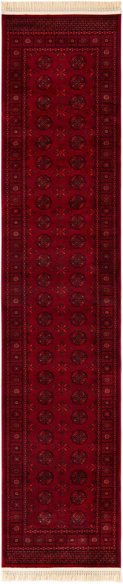 Red 2' 7 x 12' Tekke Runner Area Rug Classic Traditional Vintage Design Carpet for Living Rooms, Dining, Bedrooms, Office Space for Sale at Rug Engine
