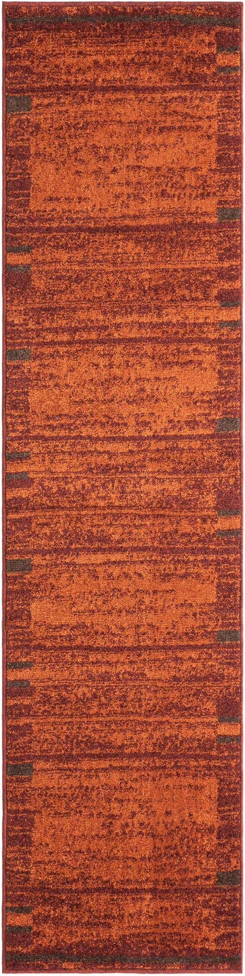 Terracotta 2' x 8' Autumn Runner Area Rug 100% Polypropylene Durable Jute Backing Living Dining Room Bedroom Office Modern Decor Carpet for Sale at Rug Engine