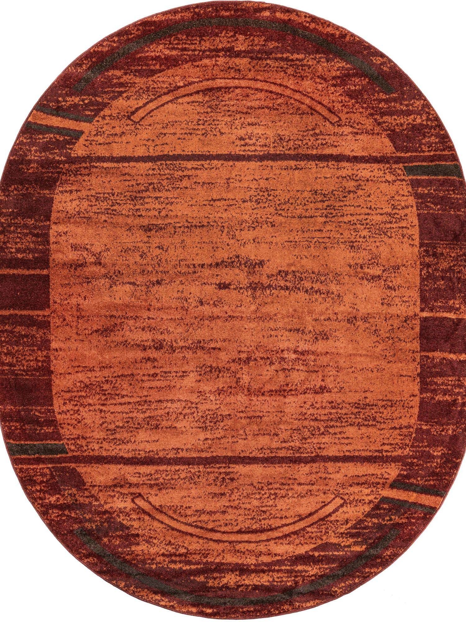 Terracotta 7' 10 x 10' Autumn Oval Area Rug 100% Polypropylene Durable Jute Backing Living Dining Room Bedroom Office Modern Decor Carpet for Sale at Rug Engine