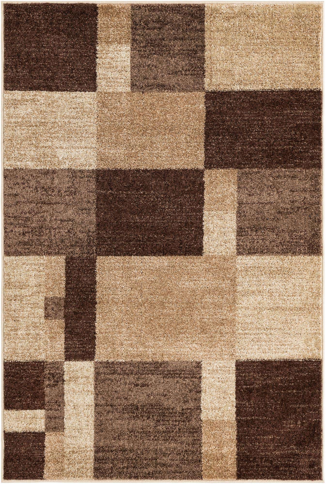Light Brown 4' 1 x 6' 1 Autumn Rectangle Area Rug 100% Polypropylene Durable Jute Backing Living Dining Room Bedroom Office Modern Decor Carpet for Sale at Rug Engine