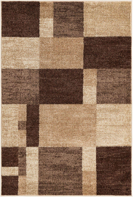 Light Brown 4' 1 x 6' 1 Autumn Rectangle Area Rug 100% Polypropylene Durable Jute Backing Living Dining Room Bedroom Office Modern Decor Carpet for Sale at Rug Engine