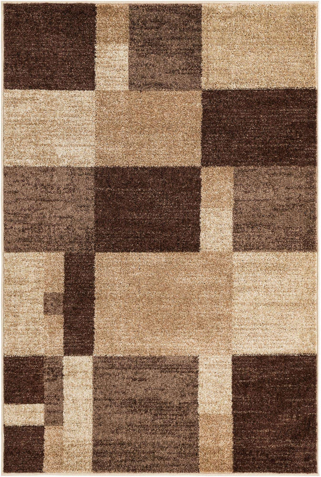 Light Brown 4' 1 x 6' 1 Autumn Rectangle Area Rug 100% Polypropylene Durable Jute Backing Living Dining Room Bedroom Office Modern Decor Carpet for Sale at Rug Engine