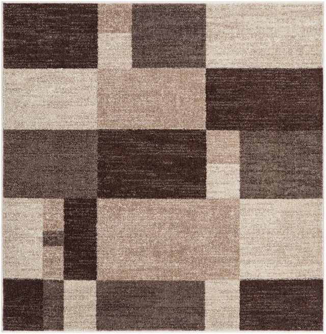 Light Brown 5' 3 x 5' 3 Autumn Square Area Rug 100% Polypropylene Durable Jute Backing Living Dining Room Bedroom Office Modern Decor Carpet for Sale at Rug Engine