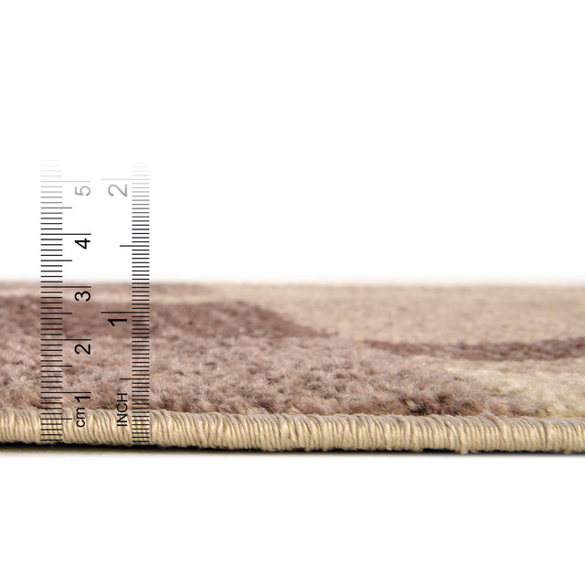 Light Brown 7' 10 x 7' 10 Autumn Square Area Rug 100% Polypropylene Durable Jute Backing Living Dining Room Bedroom Office Modern Decor Carpet for Sale at Rug Engine