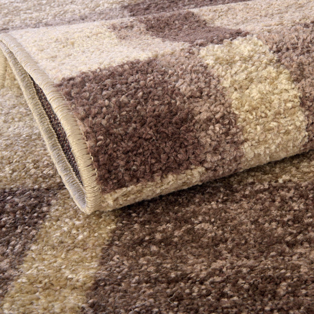 Light Brown 5' 3 x 5' 3 Autumn Square Area Rug 100% Polypropylene Durable Jute Backing Living Dining Room Bedroom Office Modern Decor Carpet for Sale at Rug Engine
