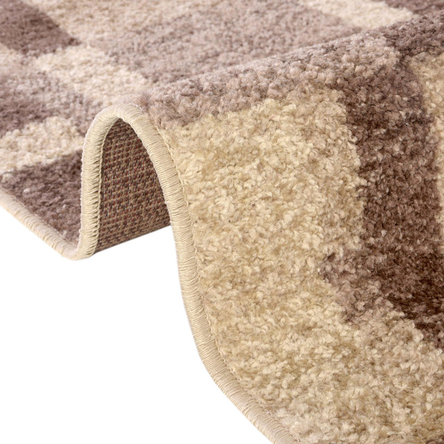 Light Brown 5' 3 x 5' 3 Autumn Square Area Rug 100% Polypropylene Durable Jute Backing Living Dining Room Bedroom Office Modern Decor Carpet for Sale at Rug Engine
