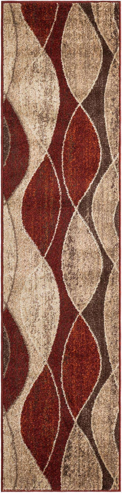 Multicolor 2' x 8' Autumn Runner Area Rug 100% Polypropylene Durable Jute Backing Living Dining Room Bedroom Office Modern Decor Carpet for Sale at Rug Engine