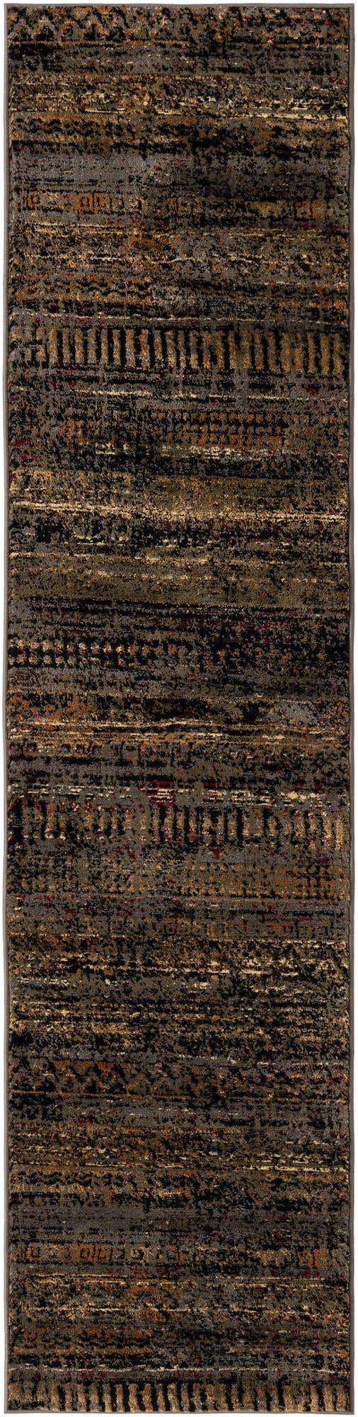 Blue 2' x 8' Saturn Runner Area Rug Stain Resistant Easy Clean Classic Vintage Design Durable Carpet for Affordable Home Interiors for Sale at Rug Engine