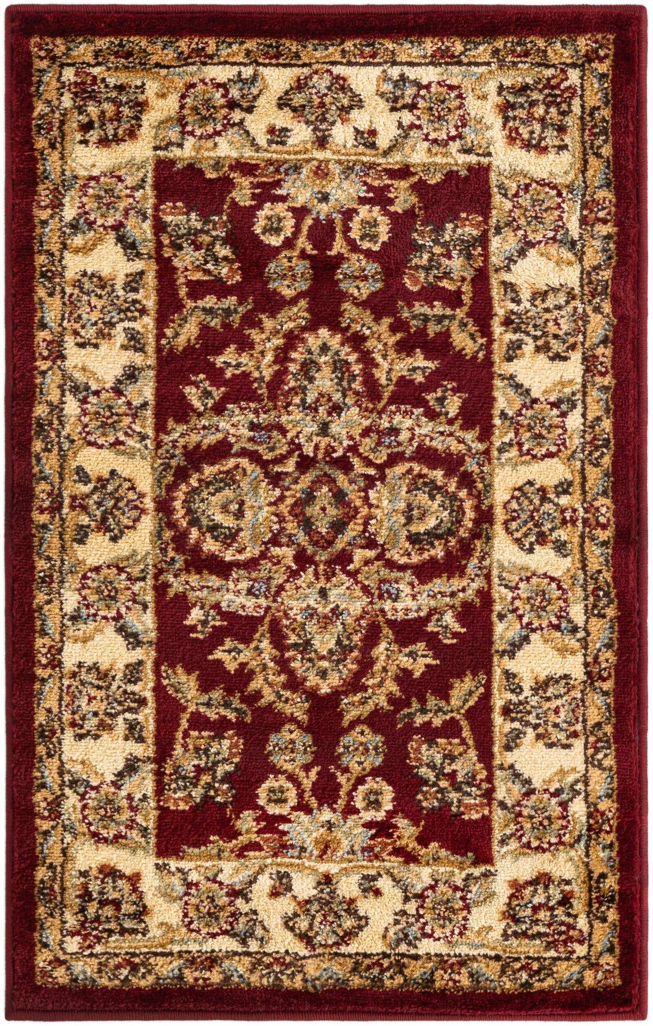 Red 2' x 3' 1 Voyage Rectangle Area Rug