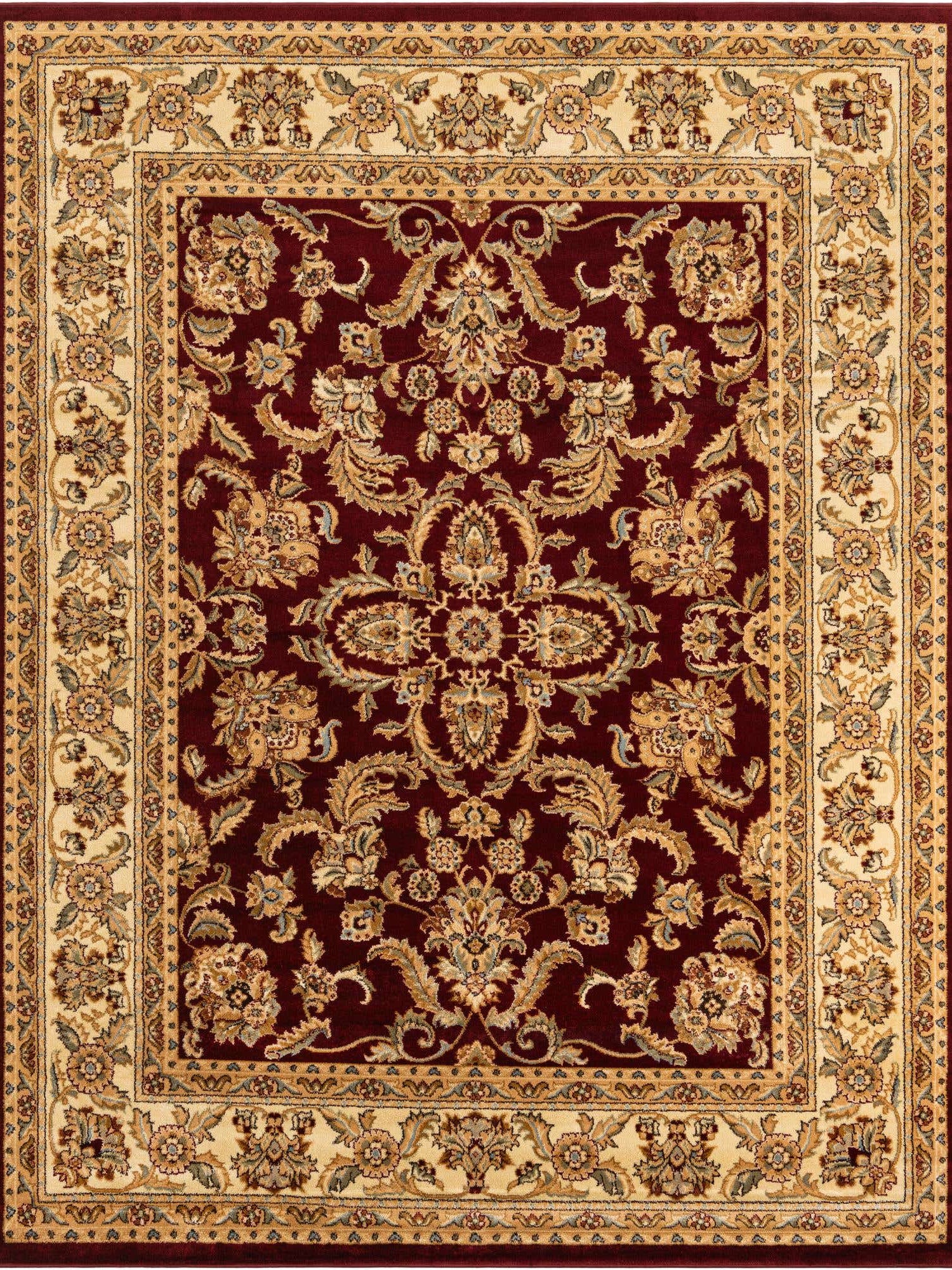 Red 7' 10 x 10' Voyage Rectangle Area Rug