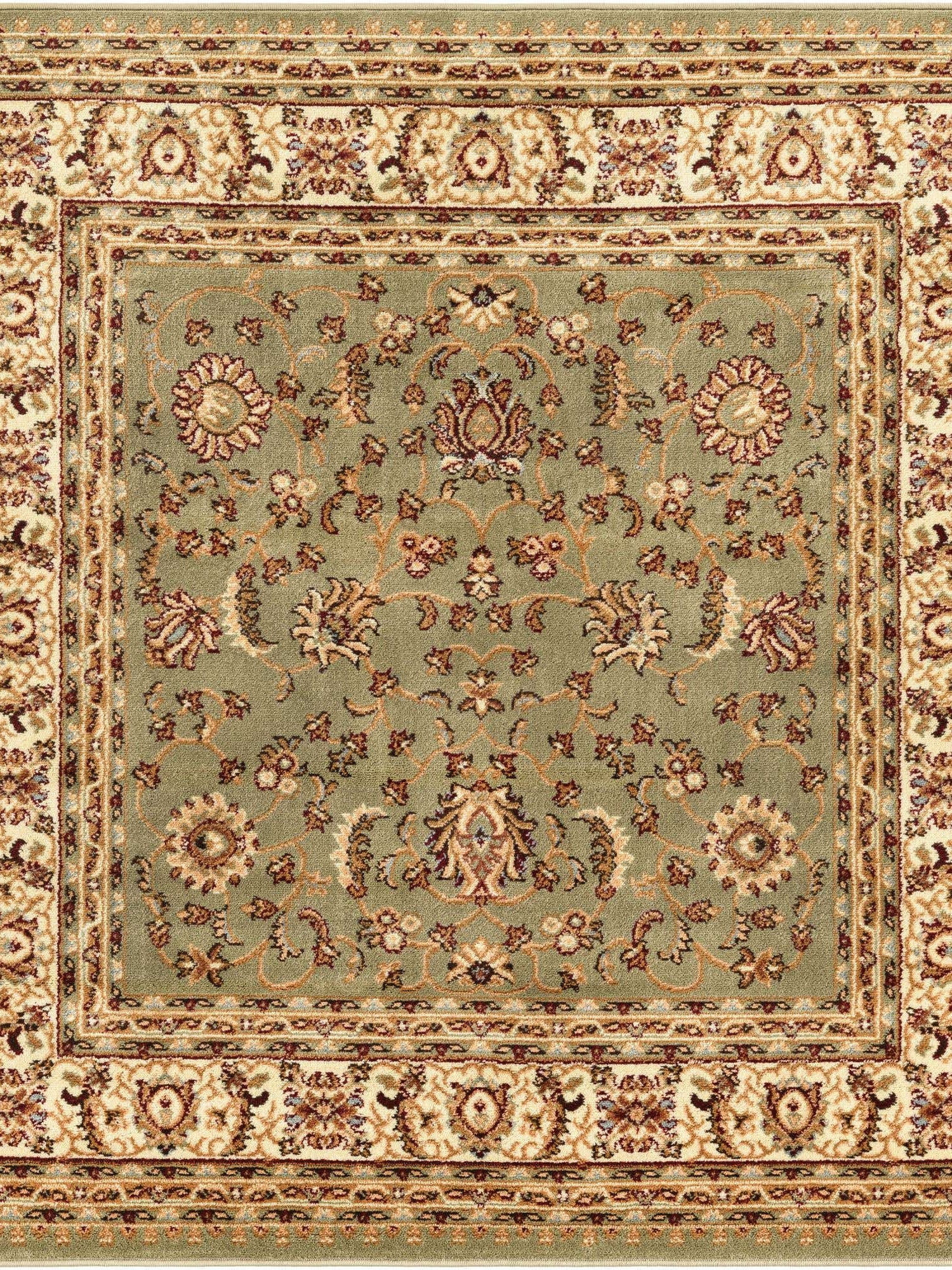 Green 5' 3 x 5' 3 Voyage Square Area Rug