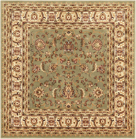 Green 5' 3 x 5' 3 Voyage Square Area Rug