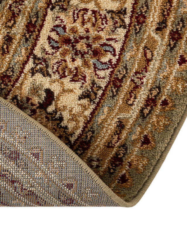 Green 4' 1 x 6' 1 Voyage Oval Area Rug