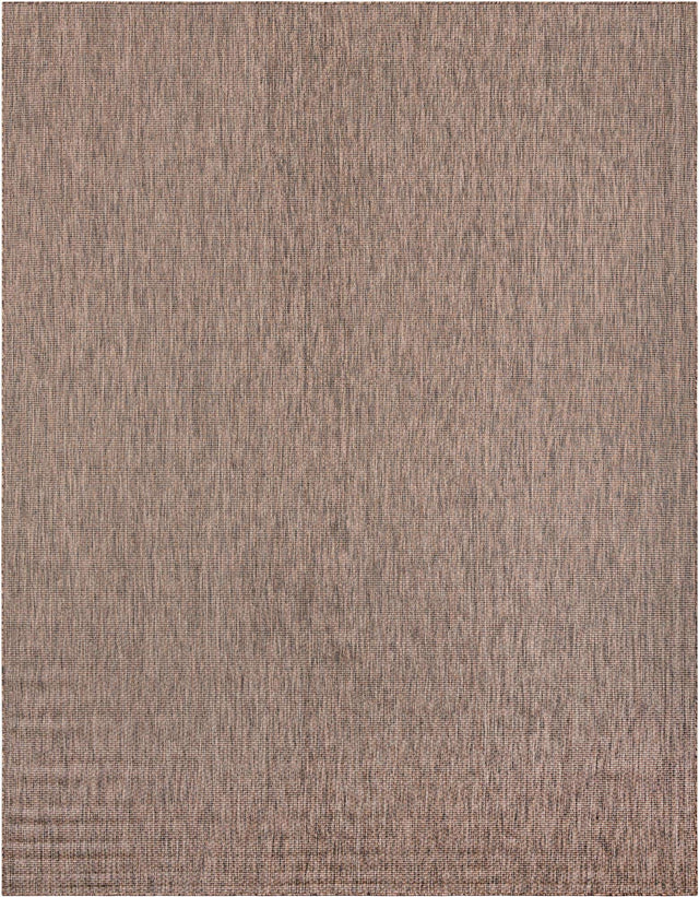 Light Brown 10' x 13' 1 Outdoor Solid Rectangle Area Rug Weather Resistant for Patio, Deck, Terrace, Balcony, Porch 100% Polypropylene Minimalist Waterproof Carpet for Sale at Rug Engine